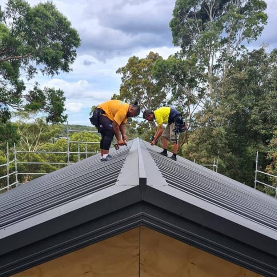 New Colorbond roof Sunshine Coast